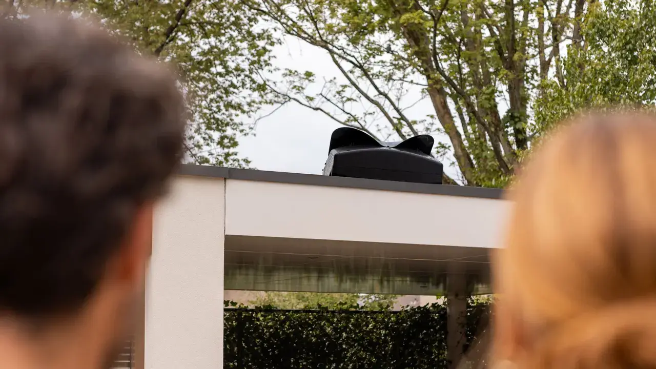 WeHeat Blackbird geïnstalleerd